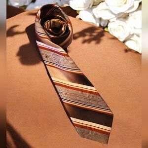 VINTAGE Tie Men's BRITTANIA striped  neck tie